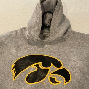 Gildan Gray Hoodie with Black and Yellow Design